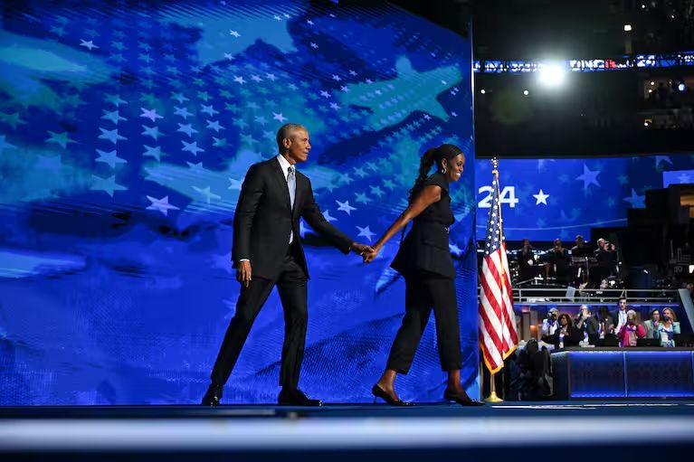 Barack and Michelle Obama